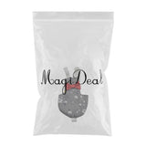 Maxbell Maxbell Parrot Nappies Pocket Cloth Diaper Bird Pee Pad Flowers Dot Gray for Bird M