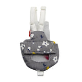 Maxbell Maxbell Parrot Nappies Pocket Cloth Diaper Bird Pee Pad Flowers Dot Gray for Bird XL