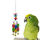 Maxbell 5 pcs Birds Chew Toy Parrot Birds Bell Swing Toys for Small to Largr Birds