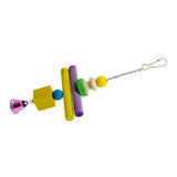 Maxbell 5 pcs Birds Chew Toy Parrot Birds Bell Swing Toys for Small to Largr Birds