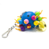 Maxbell 5 pcs Birds Chew Toy Parrot Birds Bell Swing Toys for Small to Largr Birds