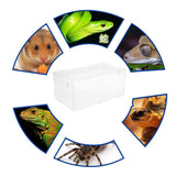 Maxbell Maxbell Single Acrylic Transparent Reptile Terrarium Turtle Terrarium 45x25 20cm