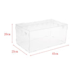 Maxbell Maxbell Single Acrylic Transparent Reptile Terrarium Turtle Terrarium 45x25 20cm