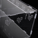 Maxbell Maxbell Single Acrylic Transparent Reptile Terrarium Turtle Terrarium 45x25 20cm