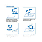 Maxbell Maxbell Pet Puppy Pee Pad Pet Potty Pee Pads for Pet Indoor Outdoor Pee Pad M