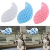 Maxbell Maxbell Whale Shape Cat Self Groomer Cat Scratcher Toy for Pet Cat Kitten Blue