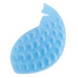 Maxbell Maxbell Whale Shape Cat Self Groomer Cat Scratcher Toy for Pet Cat Kitten Blue