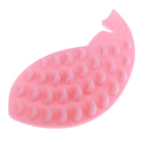 Maxbell Maxbell Whale Shape Cat Self Groomer Cat Scratcher Toy for Pet Cat Kitten Pink