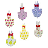 Maxbell Maxbell Birds Parrots Strawberry Pattern Washable Reusable Diaper Parrots Pee Pad XS