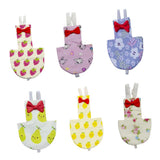 Maxbell Maxbell Birds Parrots Strawberry Pattern Washable Reusable Diaper Parrots Pee Pad XS