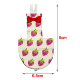 Maxbell Maxbell Birds Parrots Strawberry Pattern Washable Reusable Diaper Parrots Pee Pad XS