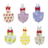Maxbell Maxbell Birds Parrots Strawberry Pattern Washable Reusable Diaper Parrots Pee Pad XS