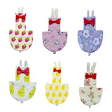 Maxbell Maxbell Birds Parrots Strawberry Pattern Washable Reusable Diaper Parrots Pee Pad XS