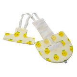 Maxbell Maxbell Birds Parrot Peach Pattern Washable Reusable Diaper Parrot Pee Pad Yellow XS