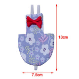 Maxbell Maxbell Bird Flower Dot Fashion Nappy/Diaper Suitable for Parakeet Cockatiels  S