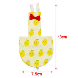 Maxbell Maxbell Birds Parrot Peach Pattern Washable Reusable Diaper Parrot Pee Pad Yellow S