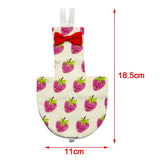 Maxbell Maxbell Birds Parrots Strawberry Pattern Washable Reusable Diaper Parrots Pee Pad L
