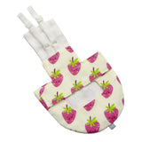 Maxbell Maxbell Birds Parrots Strawberry Pattern Washable Reusable Diaper Parrots Pee Pad L