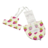 Maxbell Maxbell Birds Parrots Strawberry Pattern Washable Reusable Diaper Parrots Pee Pad L