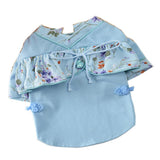 Maxbell Maxbell Traditional Qipao Dress Dog Princess Dress Dog Birthday Party Dress Blue L