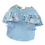 Maxbell Maxbell Traditional Qipao Dress Dog Princess Dress Dog Birthday Party Dress Blue L