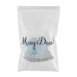 Maxbell Maxbell Pet Chinese Traditional Qipao Dress Clothes Dog Princess Dress  Blue M