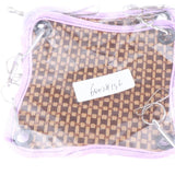 Maxbell Maxbell 2 Pcs Small Animals Hamster Summer Cool Bed Mat Cage Hanging Hammock  15x15cm