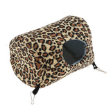 Maxbell Maxbell Small Pet Tunnel Hamster Hammock for Small Animal Tunnel Toys  Leopard Print