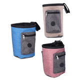 Maxbell Maxbell Small Pet Dog Snack Waist Pouch Dog Food Snack Treat Training Pouch Blue