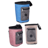 Maxbell Maxbell Small Pet Dog Snack Waist Pouch Dog Food Snack Treat Training Pouch Blue