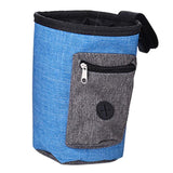 Maxbell Maxbell Small Pet Dog Snack Waist Pouch Dog Food Snack Treat Training Pouch Blue
