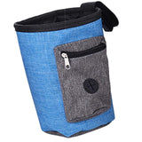 Maxbell Maxbell Small Pet Dog Snack Waist Pouch Dog Food Snack Treat Training Pouch Blue