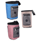 Maxbell Maxbell Small Pet Dog Snack Waist Pouch Dog Food Snack Treat Training Pouch Blue