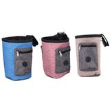 Maxbell Maxbell Small Pet Dog Snack Waist Pouch Dog Food Snack Treat Training Pouch Blue