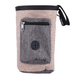 Maxbell Maxbell Small Pet Dog Snack Waist Pouch Dog Food Snack Treat Training Pouch Brown