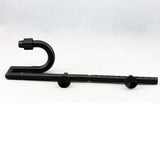 Maxbell Maxbell Aquarium Fish Tank Outflow Inflow Pipe Tube For Fish Tank  L-Black