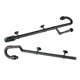 Maxbell Maxbell Aquarium Fish Tank Outflow Inflow Pipe Tube For Fish Tank  L-Black