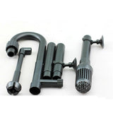 Maxbell Maxbell Aquarium Fish Tank Outflow Inflow Pipe Tube For Fish Tank  L-Black