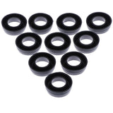 Maxbell Maxbell 10 x Filter Head Gasket Aquarium Gasket Replacement For Tank Aquarium Black