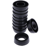 Maxbell Maxbell 10 x Filter Head Gasket Aquarium Gasket Replacement For Tank Aquarium Black