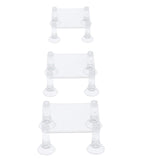 Maxbell Maxbell Acrylic Submersible Pump Clear Bracket for Fish Tank Aquarium Pump