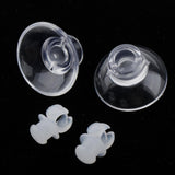 Maxbell Maxbell Acrylic Submersible Pump Clear Bracket for Fish Tank Aquarium Pump