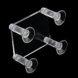 Maxbell Maxbell Acrylic Submersible Pump Clear Bracket for Fish Tank Aquarium Pump