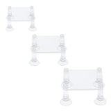 Maxbell Maxbell Acrylic Submersible Pump Clear Bracket for Fish Tank Aquarium Pump