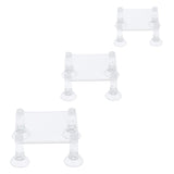 Maxbell Maxbell Acrylic Submersible Pump Clear Bracket for Fish Tank Aquarium Pump