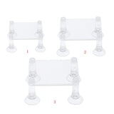Maxbell Maxbell Acrylic Submersible Pump Clear Bracket for Fish Tank Aquarium Pump