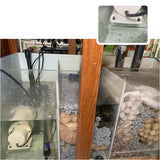 Maxbell Maxbell Acrylic Submersible Pump Clear Bracket for Fish Tank Aquarium Pump