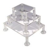 Maxbell Maxbell Acrylic Submersible Pump Clear Bracket for Fish Tank Aquarium Pump