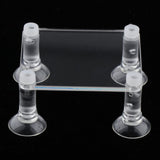 Maxbell Maxbell Acrylic Submersible Pump Clear Bracket for Fish Tank Aquarium Pump