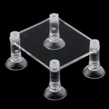 Maxbell Maxbell Acrylic Submersible Pump Clear Bracket for Fish Tank Aquarium Pump